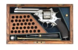 Fine Cased British Pryse Patent Double Action Revolver with T. Horsley & Son Retailer Markings