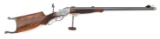 Stevens-Pope Ideal No. 52 Muzzle Loading Schuetzen Junior Rifle