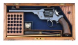 Lovely Cased Webley WG Model 1889 Double Action Revolver