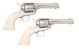 As-New Matched Consecutive Pair of Colt Single Action Army Revolvers Belonging to John Bianchi