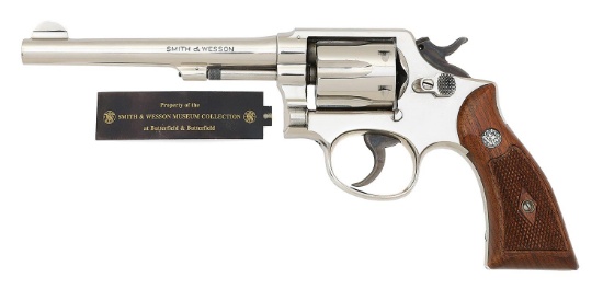 Smith & Wesson 38 Military & Police Hand Ejector Revolver (Smith & Wesson Museum Collection)