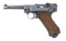 German P.08 Code 42 Luger Pistol by Mauser