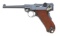 Swiss Model 1906 Military Luger Pistol by DWM
