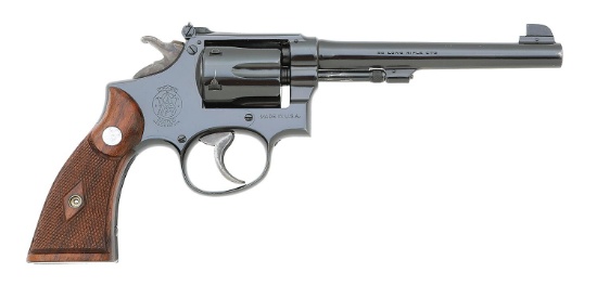Rare & Very Fine Pre-War Smith & Wesson K-22 Masterpiece Revolver