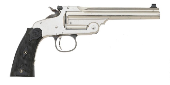 Smith & Wesson 38 Single Action Third Model Revolver with Single Shot Barrel