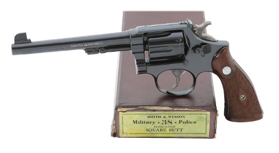 Smith & Wesson Model 1905 Target 38 Hand Ejector Revolver with Box