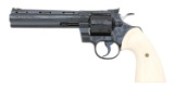 Factory Engraved and Gold Inlaid Colt Python British Columbia Revolver of the Canada Province Series