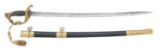 U.S. Model 1850 Foot Officer's Sword by Ames Presented To Captain J. George Cramer 108 NY Infantry