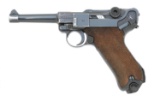 German P.08 Code 42 Luger Pistol by Mauser