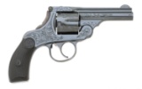 Interesting Engraved Harrington & Richardson Police Automatic Ejecting Revolver