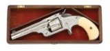 Fine New York Engraved Smith & Wesson 32 Single Action Revolver