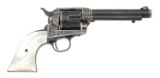 Beautiful Alvin A. White Engraved Colt Single Action Army Revolver