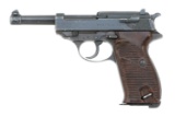 German P.38 “Straight Line” Ac43 Semi-Auto Pistol By Walther
