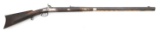 Contemporary American Halfstock Percussion Rifle With William Large Barrel