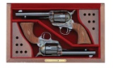 Beautiful Consecutively Numbered Pair Of U.S. Firearms Manufacturing Single Action Army Revolvers