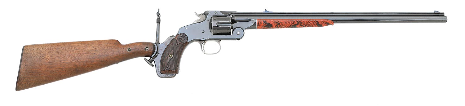 Very Fine Smith & Wesson 320 Revolving Rifle With | Proxibid