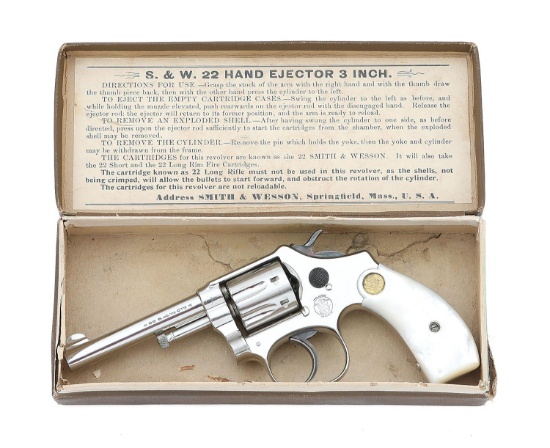Fine Smith & Wesson First Model Ladysmith Revolver with Box