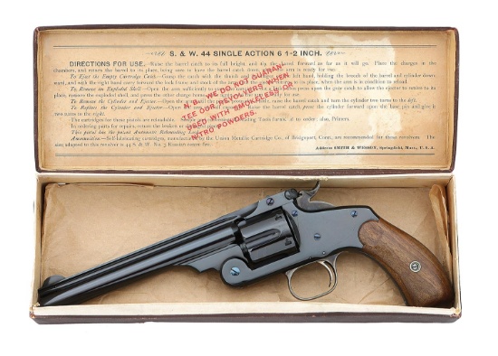 Exceptional Smith & Wesson New Model No. 3 Revolver with Box