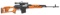 Romanian FPK Semi-Auto Rifle with POSP Scope