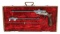 Cased Belgian Single Shot Target Pistol Two Barrel Set