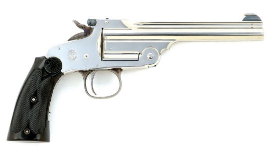 Superb Smith & Wesson First Model Single Shot Target Pistol