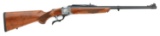 Custom Engraved Ruger No. 1-H Tropical Falling Block Rifle