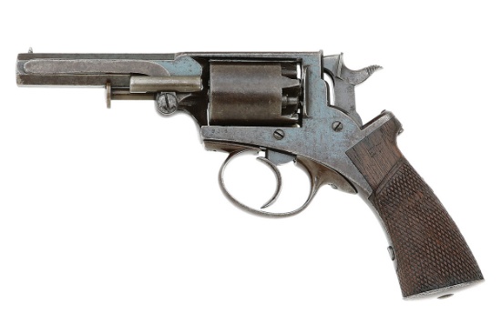 Adams Pocket Model Double Action Percussion Revolver by Mass. Arms Co.
