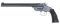 Unusual Modified Smith & Wesson Second Model Transitional Single Shot Pistol