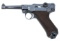 German P.08 Luger byf-Coded Pistol by Mauser