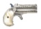 Engraved Remington Model 95 Double Deringer