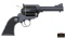 Early Ruger 50th Anniversary New Model Blackhawk ''Flattop'' Revolver