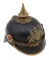 German WWI Bavarian Leather Pickelhaube