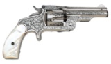 New York-Engraved Smith & Wesson 38 Single Action Revolver
