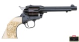 Ruger Single-Six ''Flatgate'' Revolver with Carved Ivory Grips
