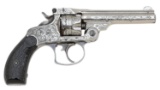 Engraved Smith & Wesson Second Model 32 Double Action Revolver