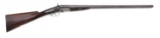British Sidelever Double Hammergun by W. Wellington