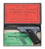 High Standard Model C Semi-Auto Pistol