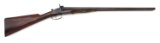 Early Westley Richards Bar-In-Wood Pinfire Double Hammergun