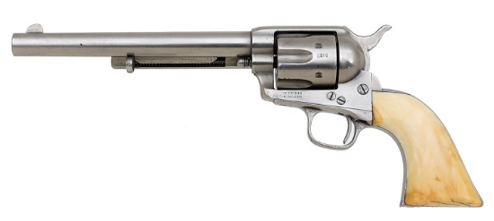 Early Colt Single Action Army Civilian Model Revolver