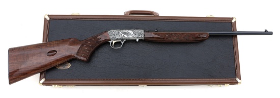 Attractive Custom Engraved Browning SA-22 Grade III Rifle