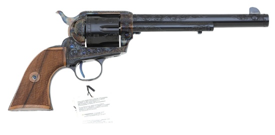 As-New Factory Engraved Standard Manufacturing Single Action Revolver