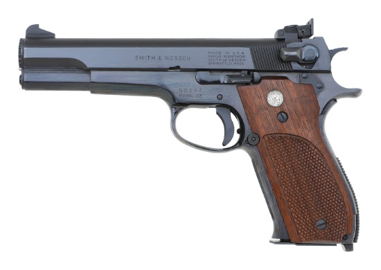 Excellent Smith & Wesson Model 52 38 Master Semi-Auto Pistol