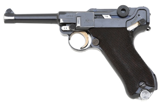 German P.08 Luger S/42-coded Pistol by Mauser