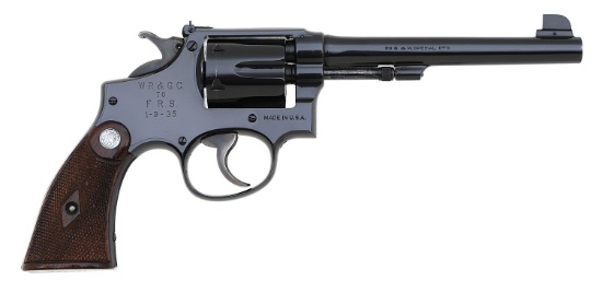 Beautiful Smith & Wesson Model 1905 Military & Police Hand Ejector Target Model Revolver
