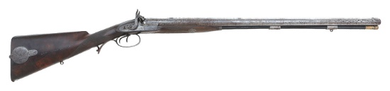 British Halfstock Percussion Double Rifle by John Robertson