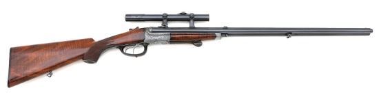 W. Collath Underlever Buchsflinte Combination Gun with Zeiss Scope