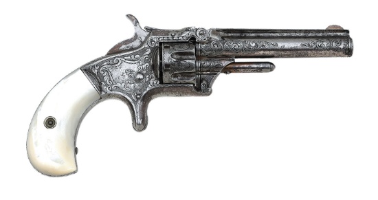 Lovely New York Engraved Smith & Wesson No. 1 Third Issue Revolver