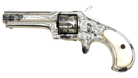 Factory Engraved Remington-Smoot New Model No. 2 Single Action Revolver