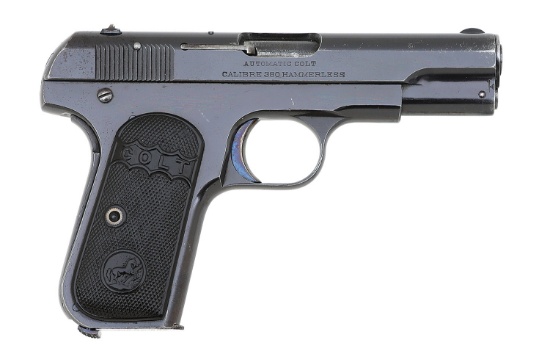 Desirable and Excellent Colt “Type II” Model 1908 Pocket Hammerless Pistol