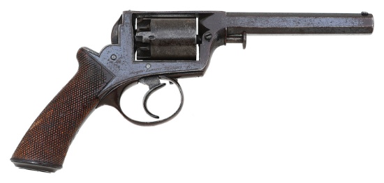 British Beaumont-Adams Model 1854 Double Action Percussion Revolver by Deane, Adams & Deane